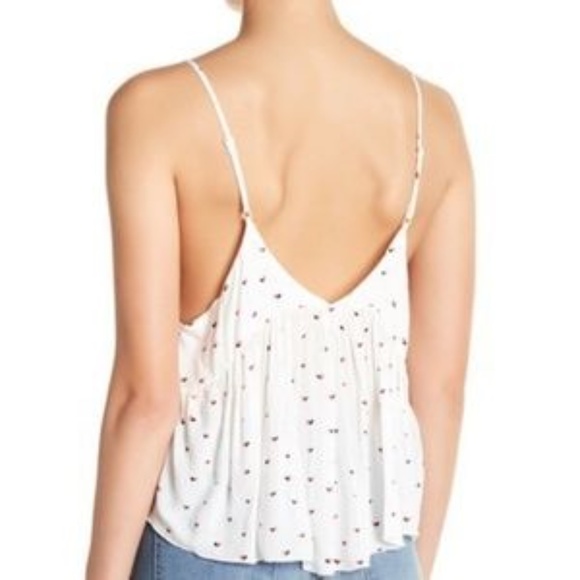 FREE PEOPLE RIVIERA ROMANCE CAMI IVORY - Picture 2 of 7